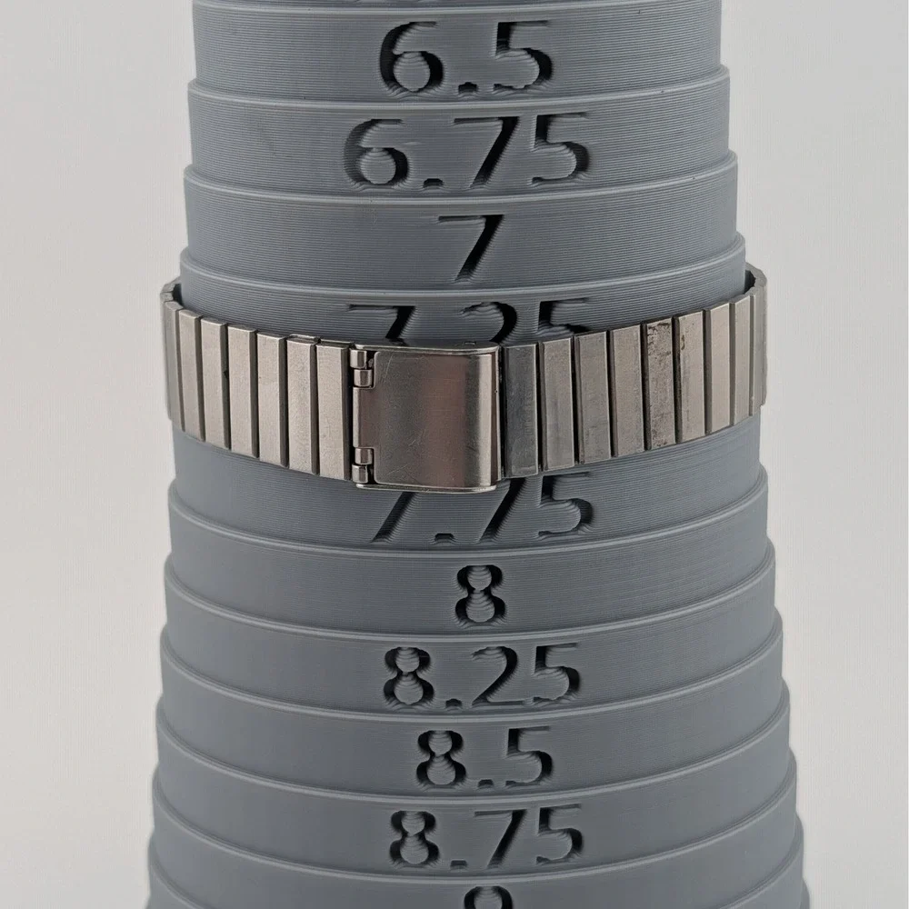 Dom Baiz Snake Watch Mens Silver Stainless Steel Italian Design 0981 Date Window